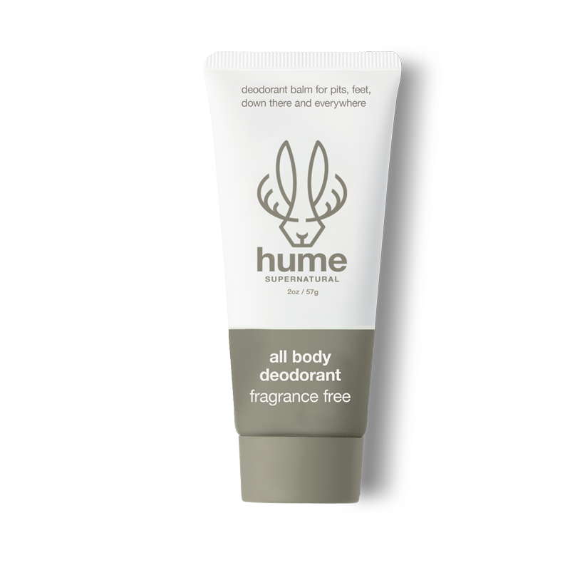 Hume Supernatural All Body Deodorant - dezodorant do całego ciała w formule balsamu z prebiotykami 57 g