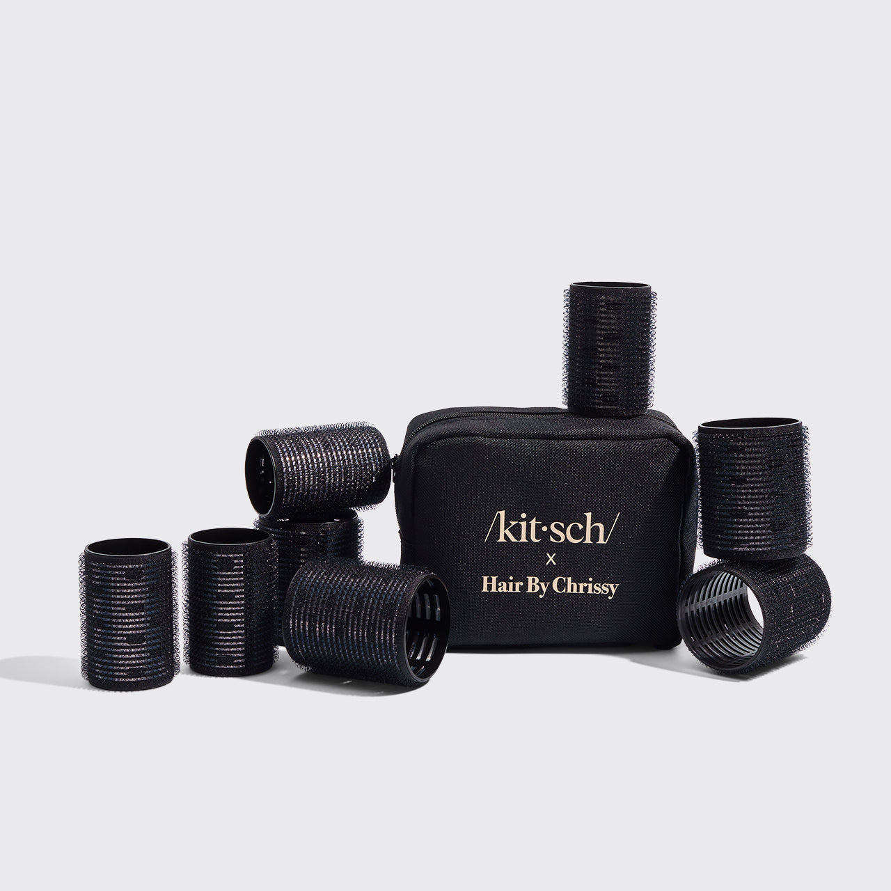 Hair By Chrissy x Kitsch Ceramic Thermal Rollers 8pc Set - ceramiczne wałki termiczne do włosów, zestaw 8 szt.