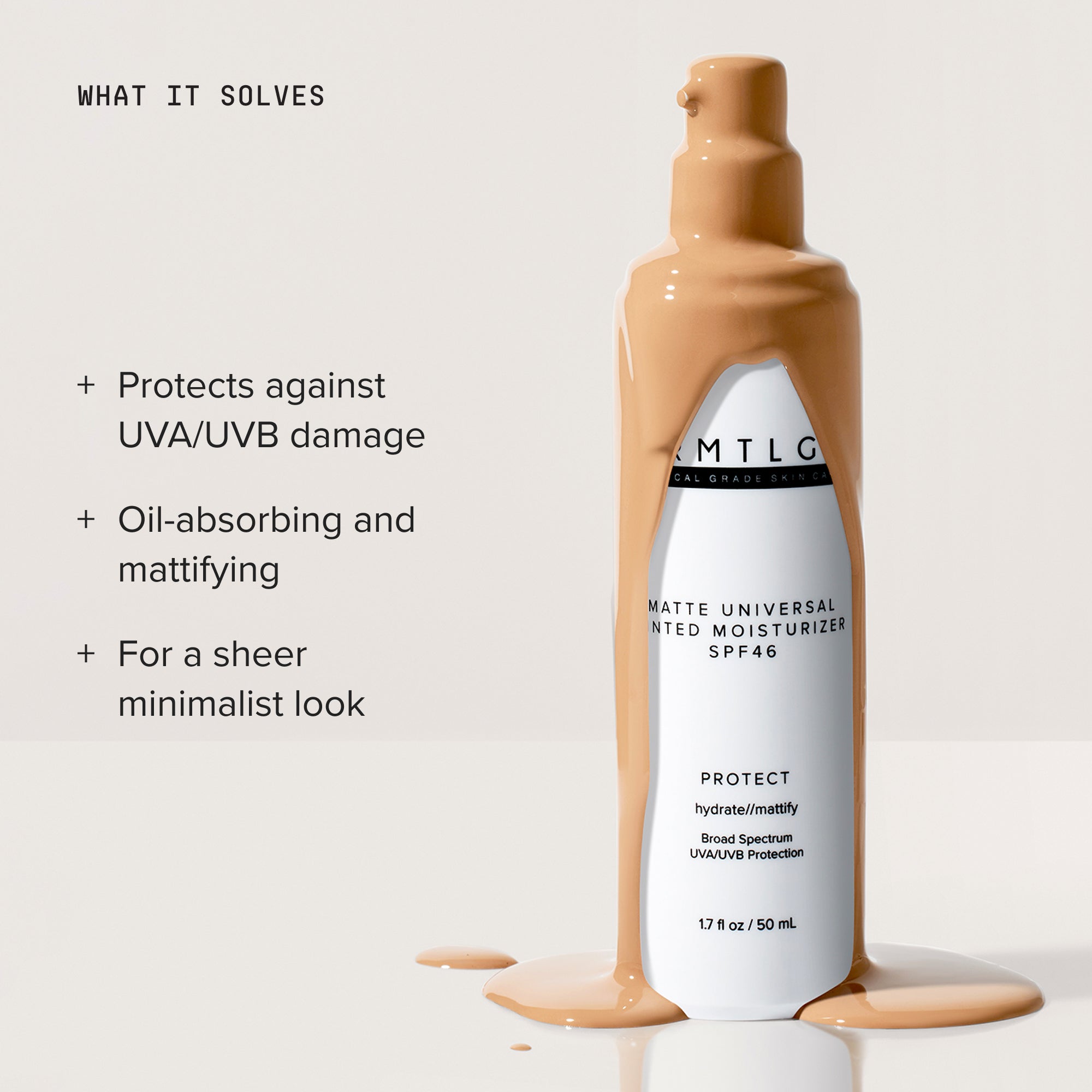 DRMTLGY Matte Universal Tinted Moisturizer SPF 46 50 ml