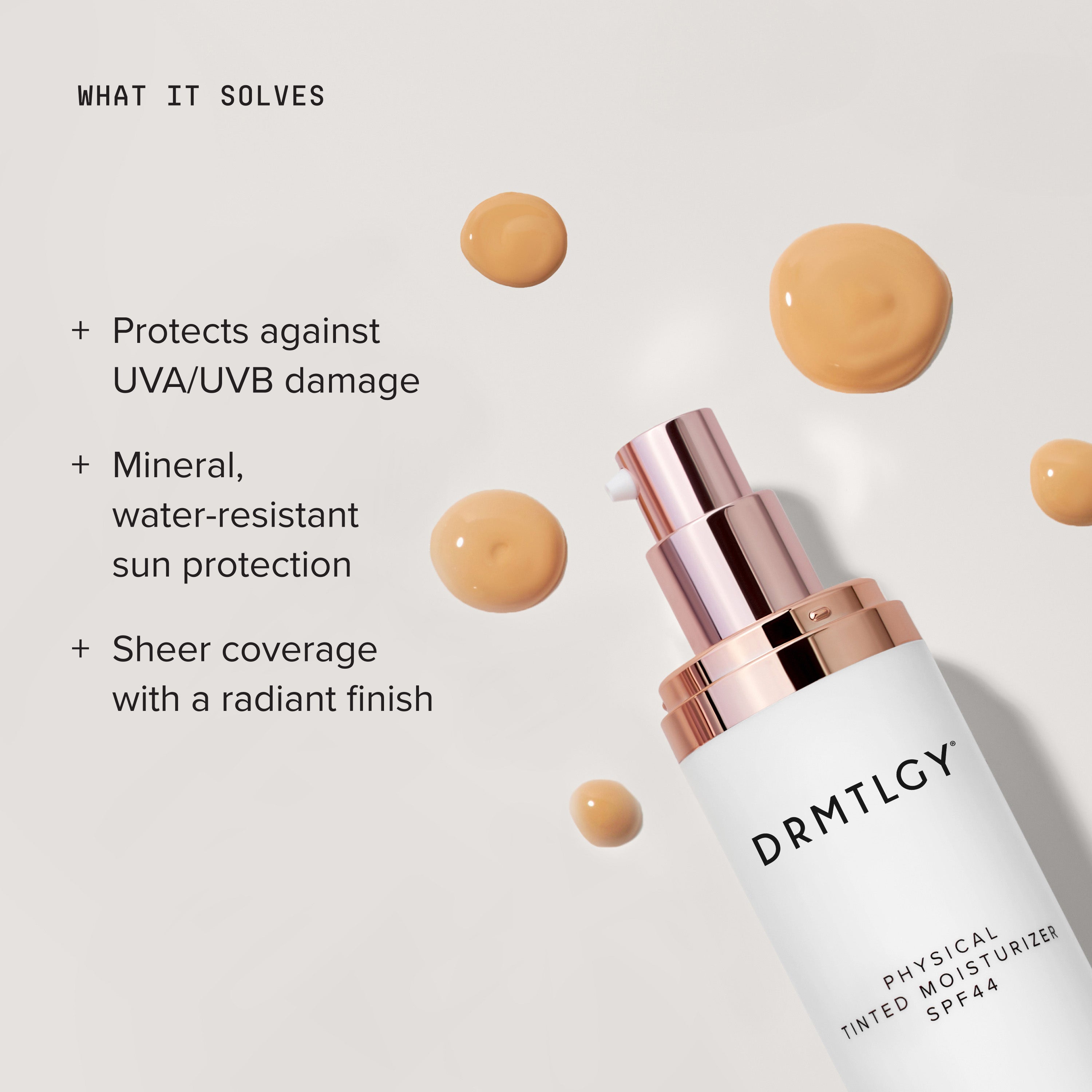 DRMTLGY Physical Tinted Moisturizer SPF 44 58 ml