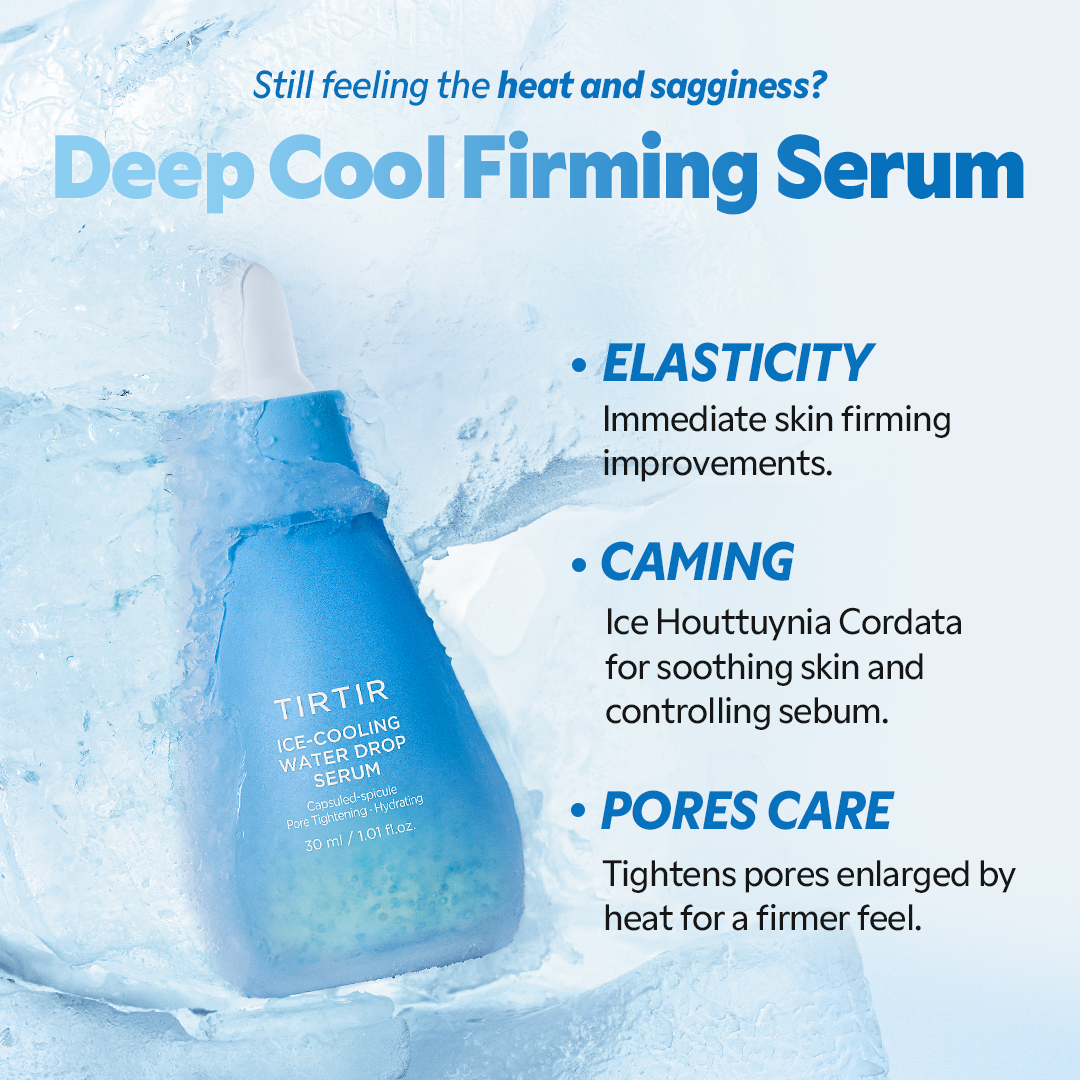 Tirtir Ice Cooling Water Drop Serum Cooling Lifting Facial Serum 50 ml
