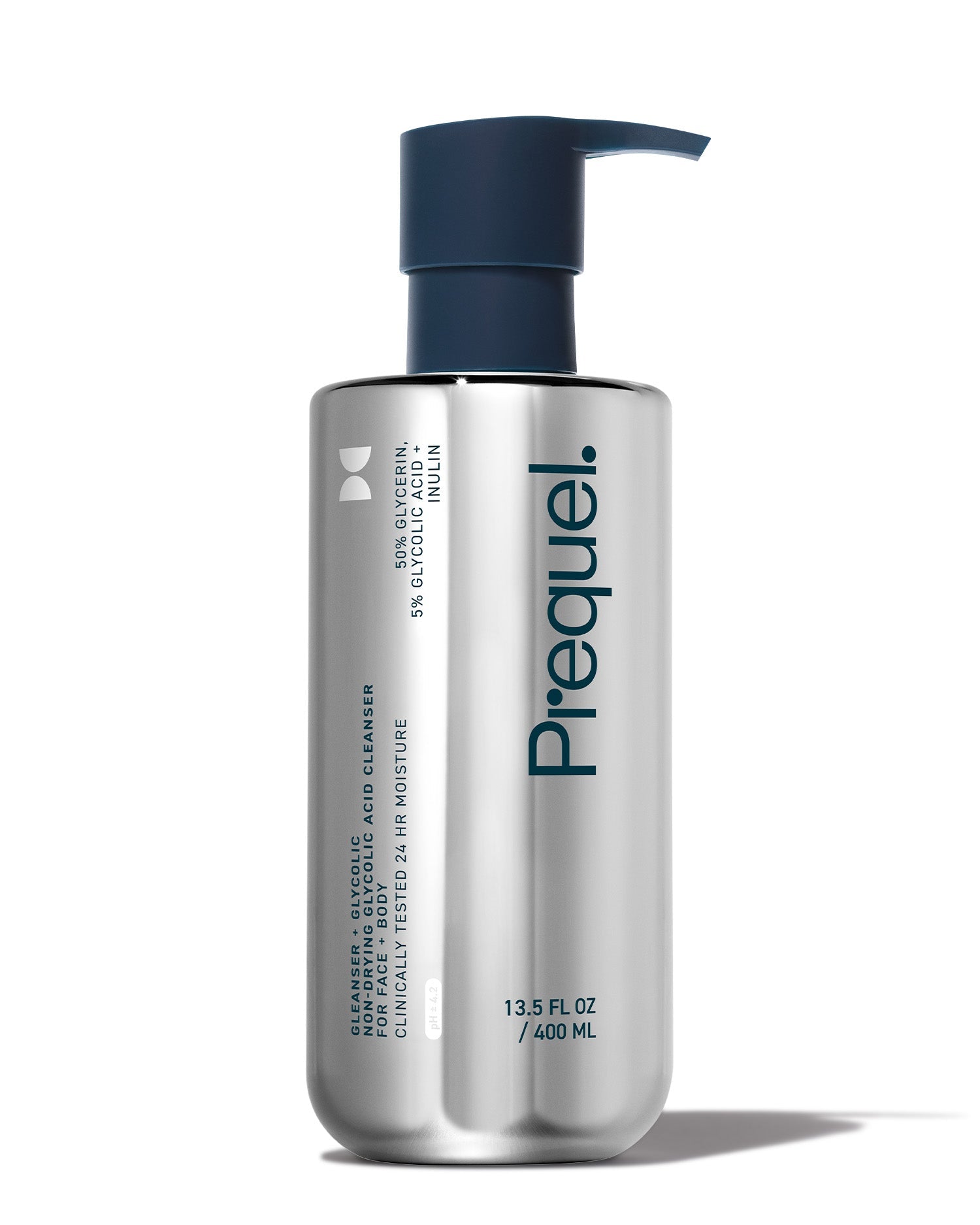 Prequel Gleanser + Glycolic Non-Drying Glycolic Acid Cleanser - złuszczający żel do mycia twarzy z kwasem glikolowym 400 ml