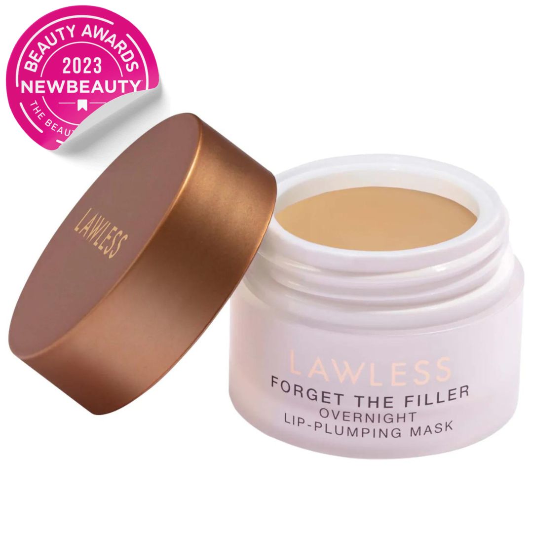 Lawless Forget The Filler Lip Plumping Mask - nocna maseczka powiększająca usta z ceramidami i kwasem hialuronowym 8 ml
