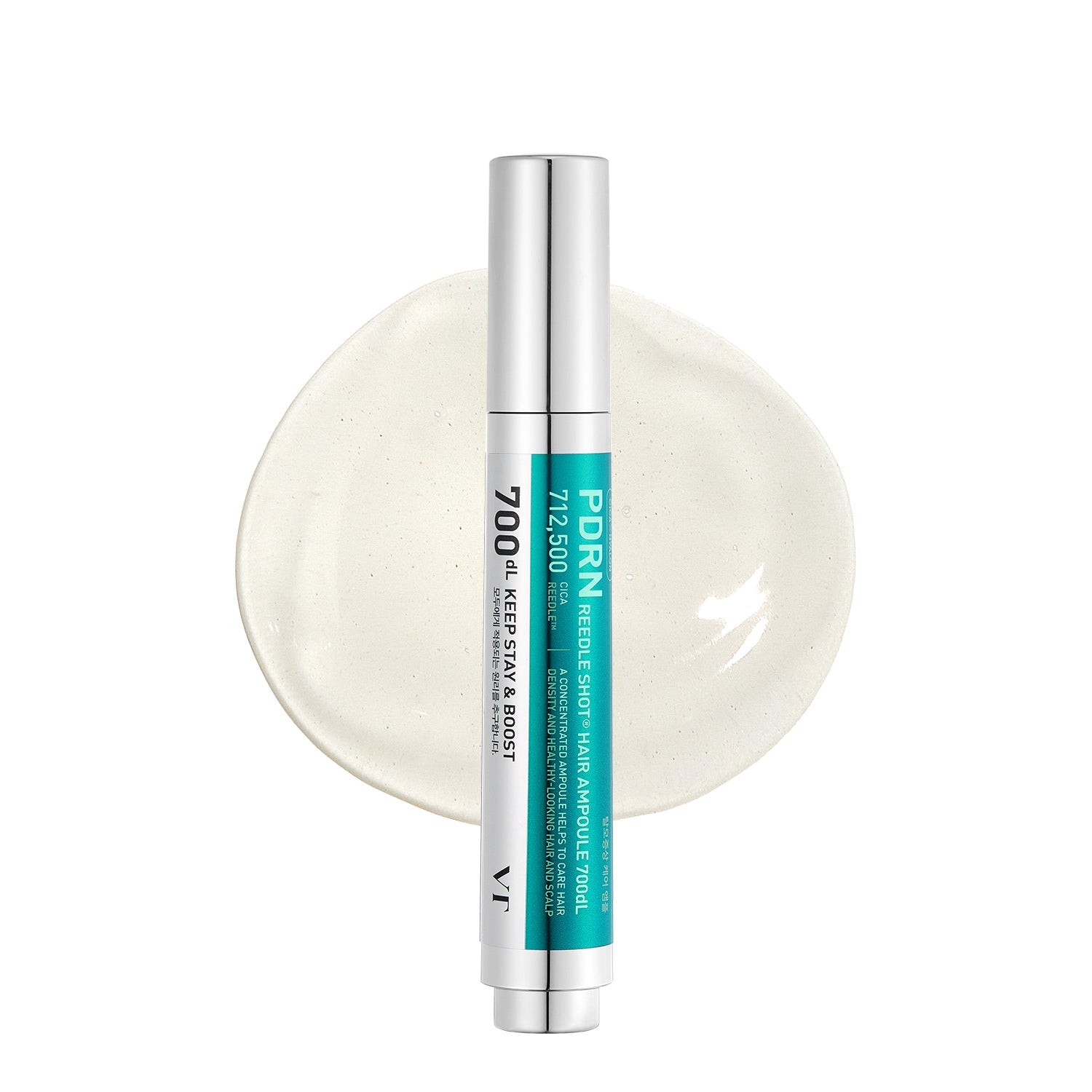 VT COSMETICS PDRN Reedle Shot Hair Ampoule 700dL - ampułka stymulująca wzrost włosów z PDRN i kompleksem peptydowym 15 ml