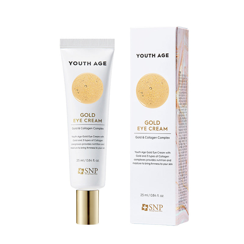 SNP Youth Age Gold Eye Cream - tuba i kartonik 25 ml | Ellemania
