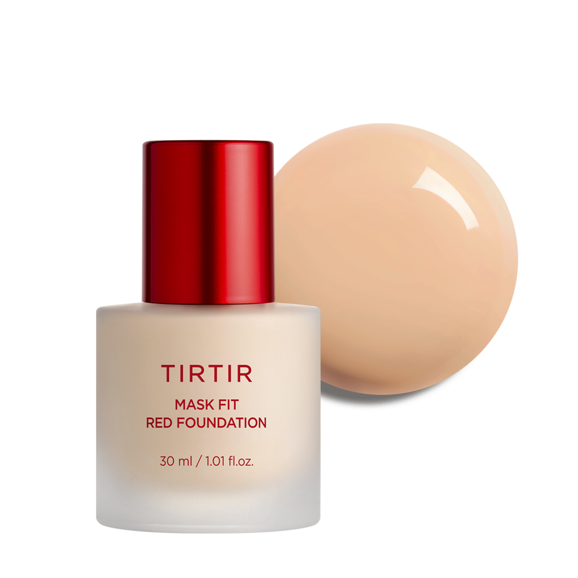 Tirtir Mask Fit Red Foundation - rozświetlający podkład w płynie o pełnym kryciu 30 ml