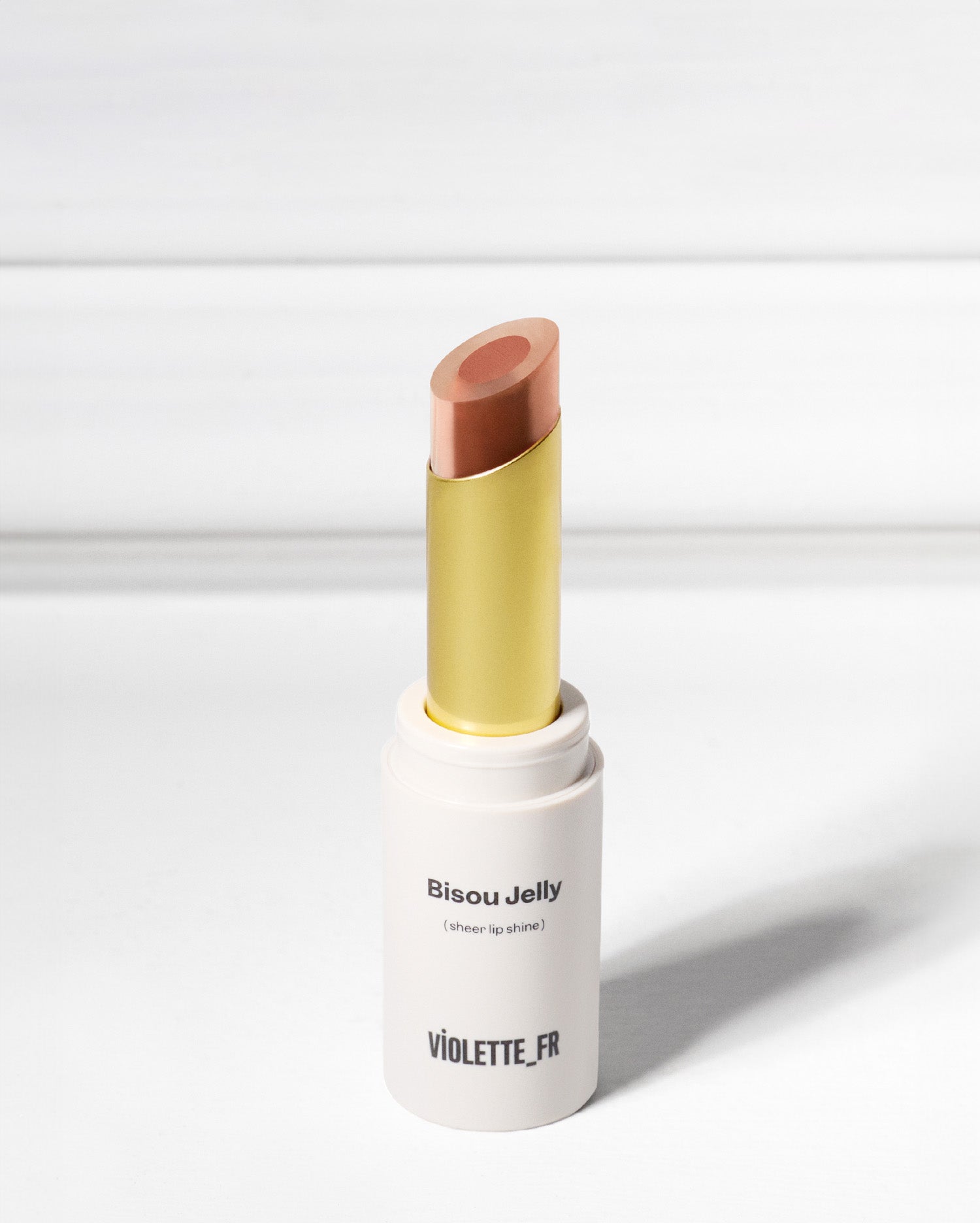 Violette_FR Bisou Jelly Sheer Shine Lipstick - nawilżająca szminka z żelową warstwą i witaminą E 2.5 g