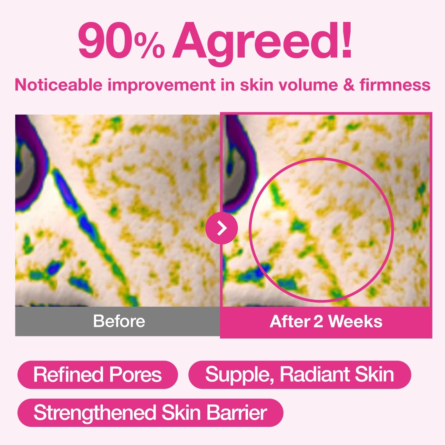 Numbuzin No.2 Rose PDRN Overnight Collagen Mask - kolagenowa maska żelowa na noc zmieniająca kolor 37 g