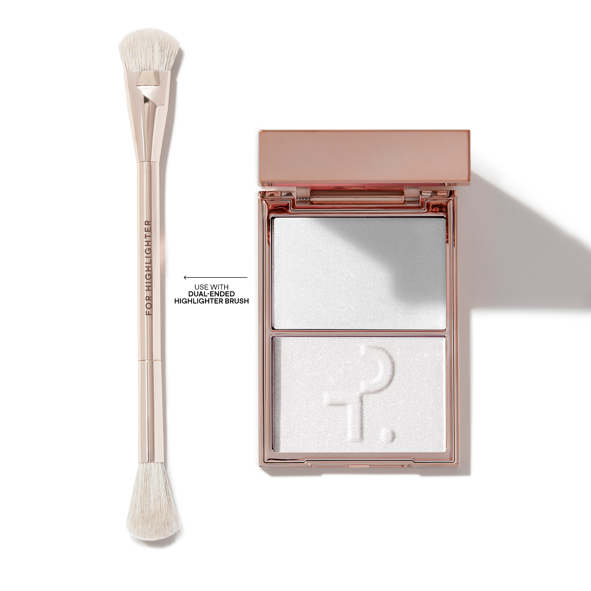 Patrick Ta Major Glow Crème & Powder Light Reflecting Translucent Highlighter Duo - rozświetlacz krem + puder z wielowymiarowymi perłami 5 g