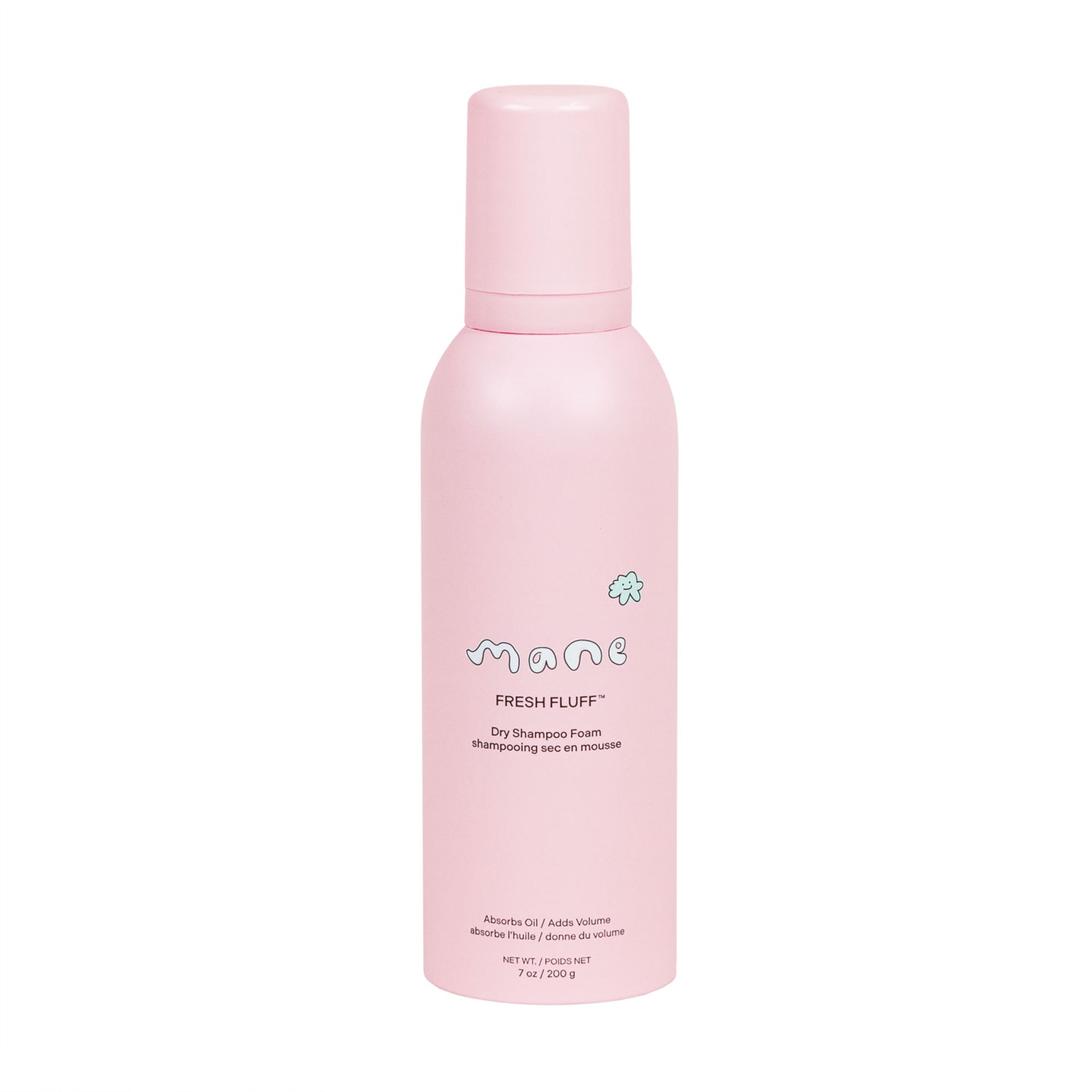 Mane Fresh Fluff Dry Shampoo Foam - suchy szampon w piance bez białego nalotu 200 g
