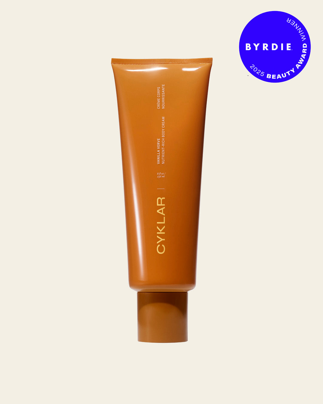 Cyklar Vanilla Verve Nutrient-Rich Body Cream - odżywczy krem do ciała z fermentami i niacynamidem 236 ml