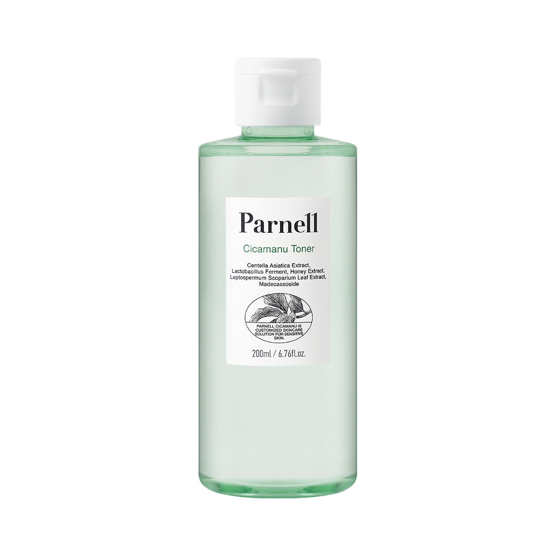 Parnell Cicamanu Clear Pad Toner - kojący tonik złuszczający z Centella Asiatica i Manuka 200 ml