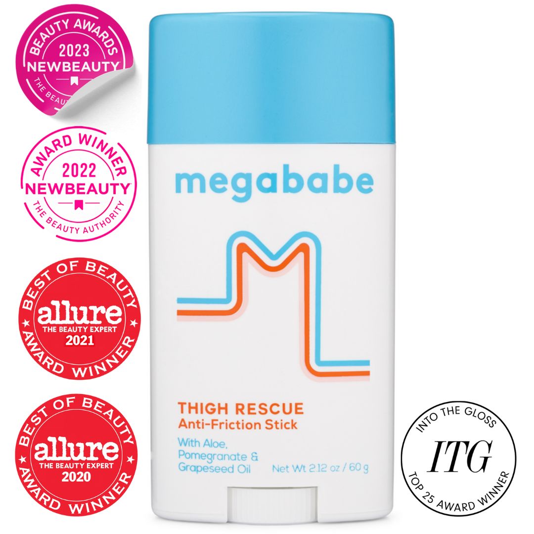 Megababe Thigh Rescue Anti-Chafe Stick - balsamowy sztyft przeciw otarciom z aloesem