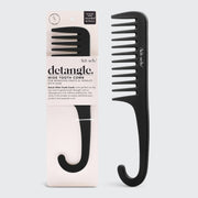 Kitsch Wide Tooth Detangler Comb Terrazzo Pink - grzebień z szerokimi zębami do rozczesywania z recycled ABS