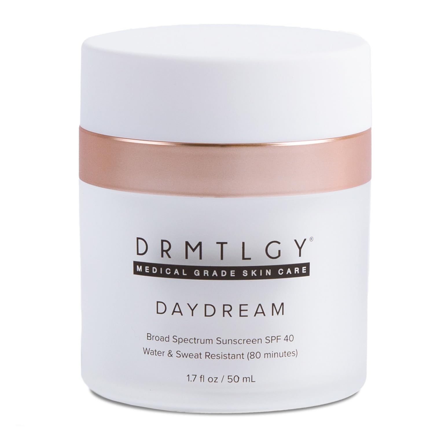 DRMTLGY Day Dream Sunscreen & Face Moisturizer - mineralny krem nawilżający z filtrem SPF 40 50 ml
