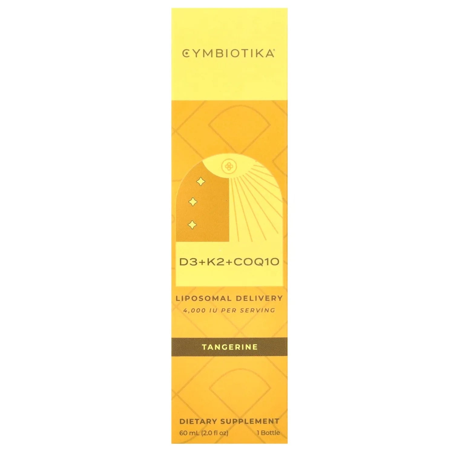 Cymbiotika Liposomal Vitamin D3 + K2 + CoQ10 - suplement diety w płynie z technologią liposomalną 5 ml