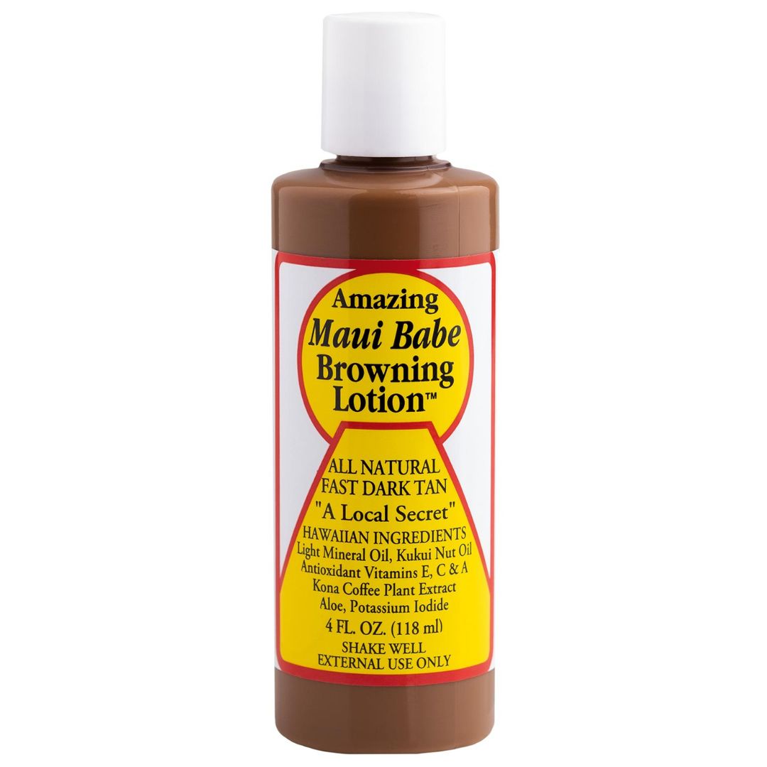 Maui Babe Amazing Maui Babe Browning Lotion - przyspieszacz opalania z olejkiem kukui i ekstraktem z kawy 118 ml