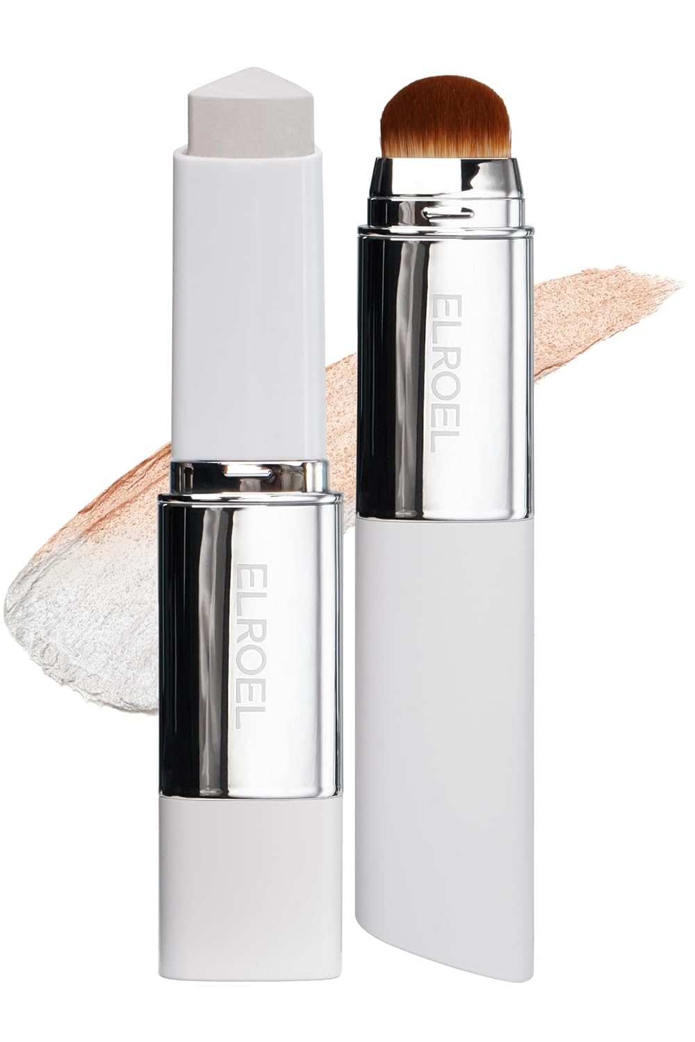 Elroel Blanc Cover Cream Stick V White - kryjący krem-podkład w sztyfcie z pędzelkiem SPF 50+ PA+++ 13 g