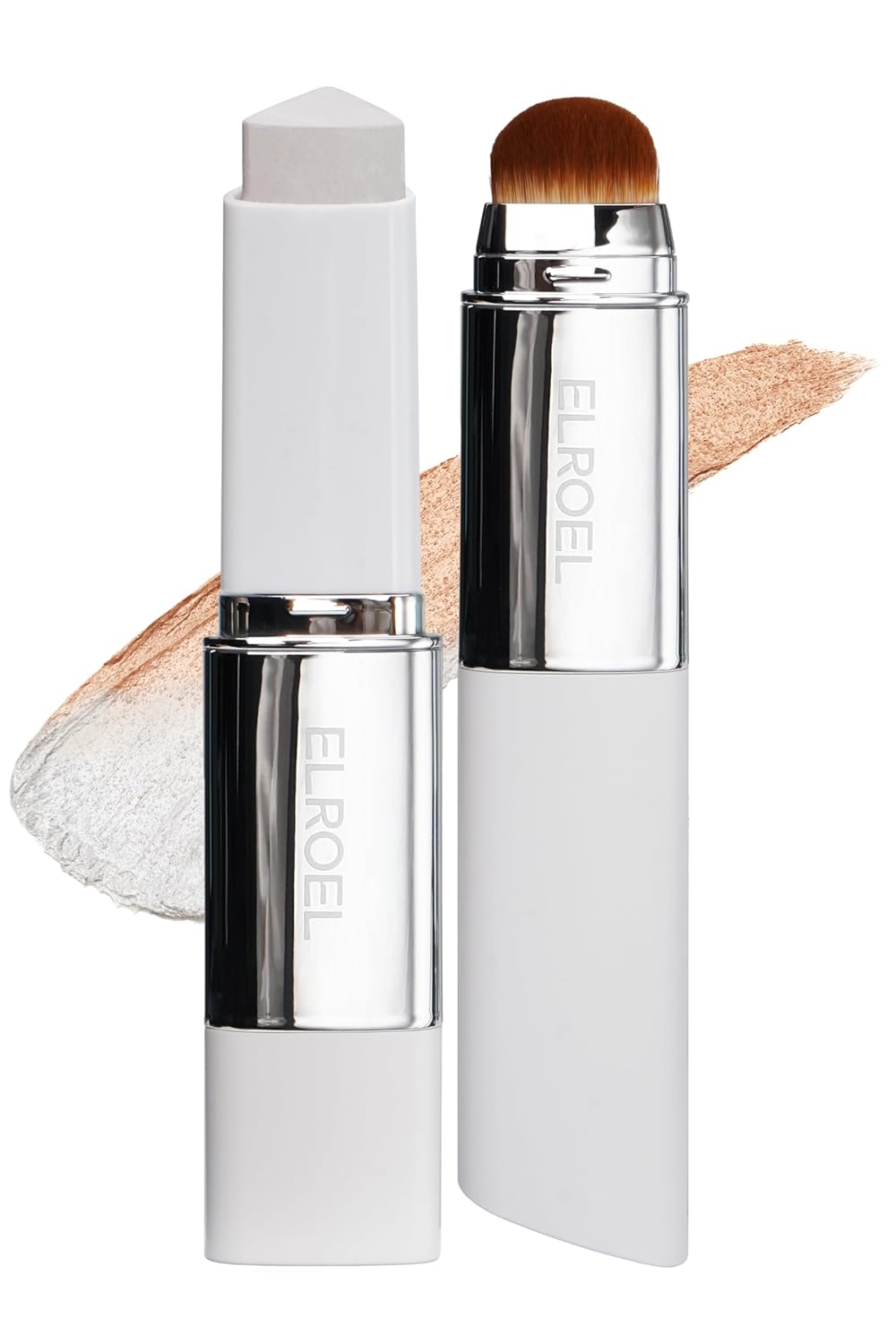 Elroel Blanc Cover Cream Stick V White - kryjący krem-podkład w sztyfcie z pędzelkiem SPF 50+ PA+++ 13 g