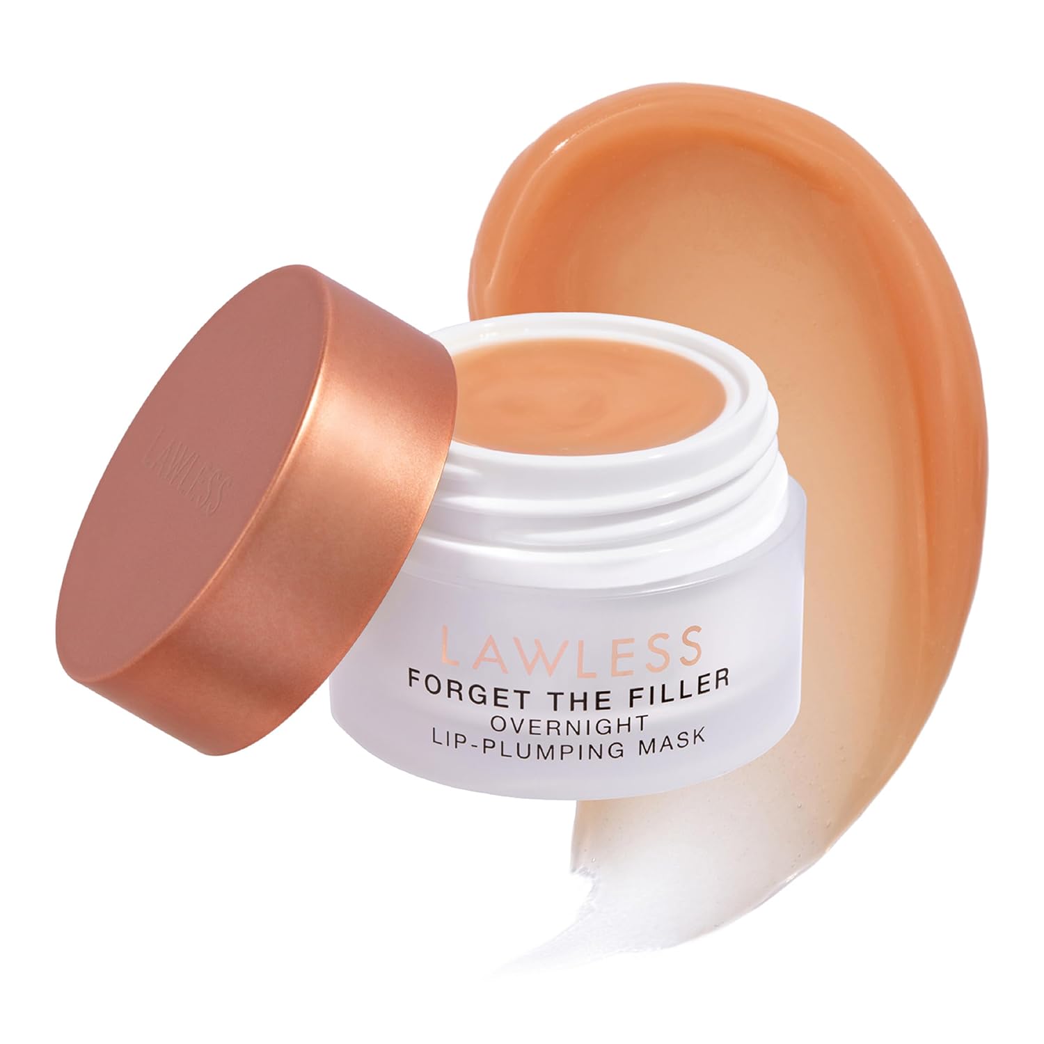 Lawless Forget The Filler Lip Plumping Mask - nocna maseczka powiększająca usta z ceramidami i kwasem hialuronowym 8 ml