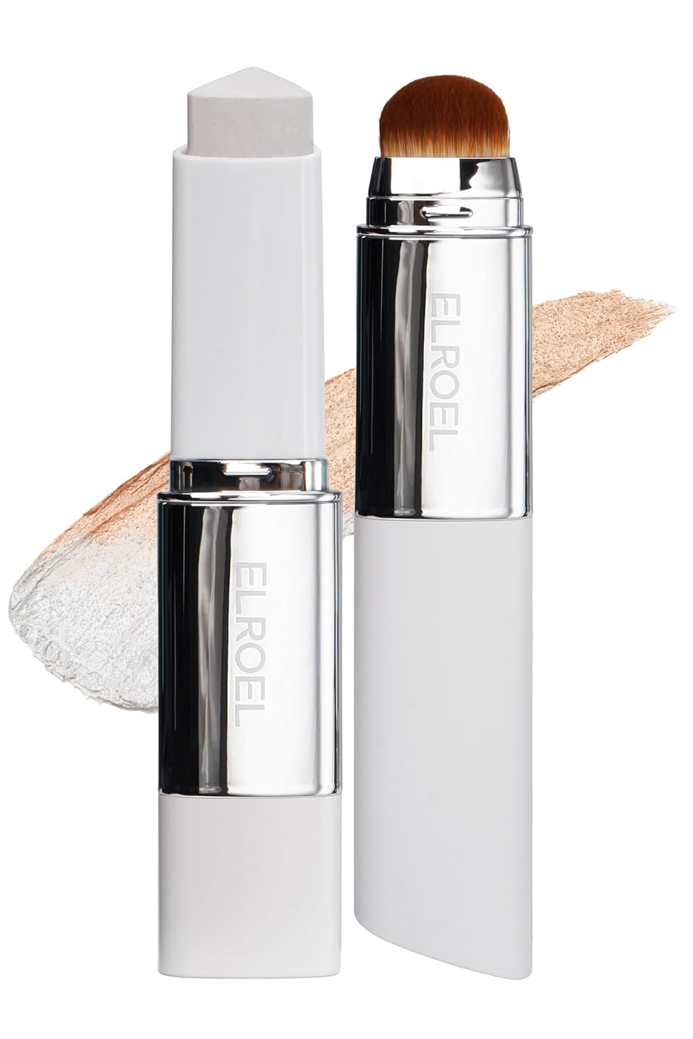 Elroel Blanc Cover Cream Stick V White - kryjący krem-podkład w sztyfcie z pędzelkiem SPF 50+ PA+++ 13 g