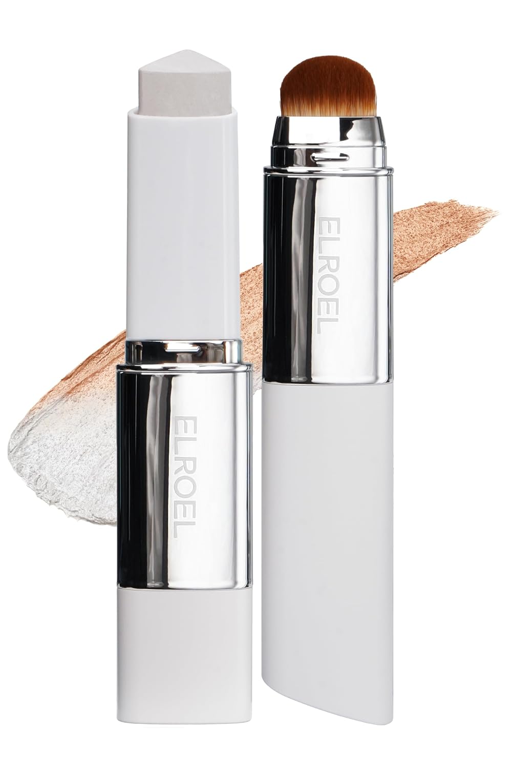 Elroel Blanc Cover Cream Stick V White - kryjący krem-podkład w sztyfcie z pędzelkiem SPF 50+ PA+++ 13 g