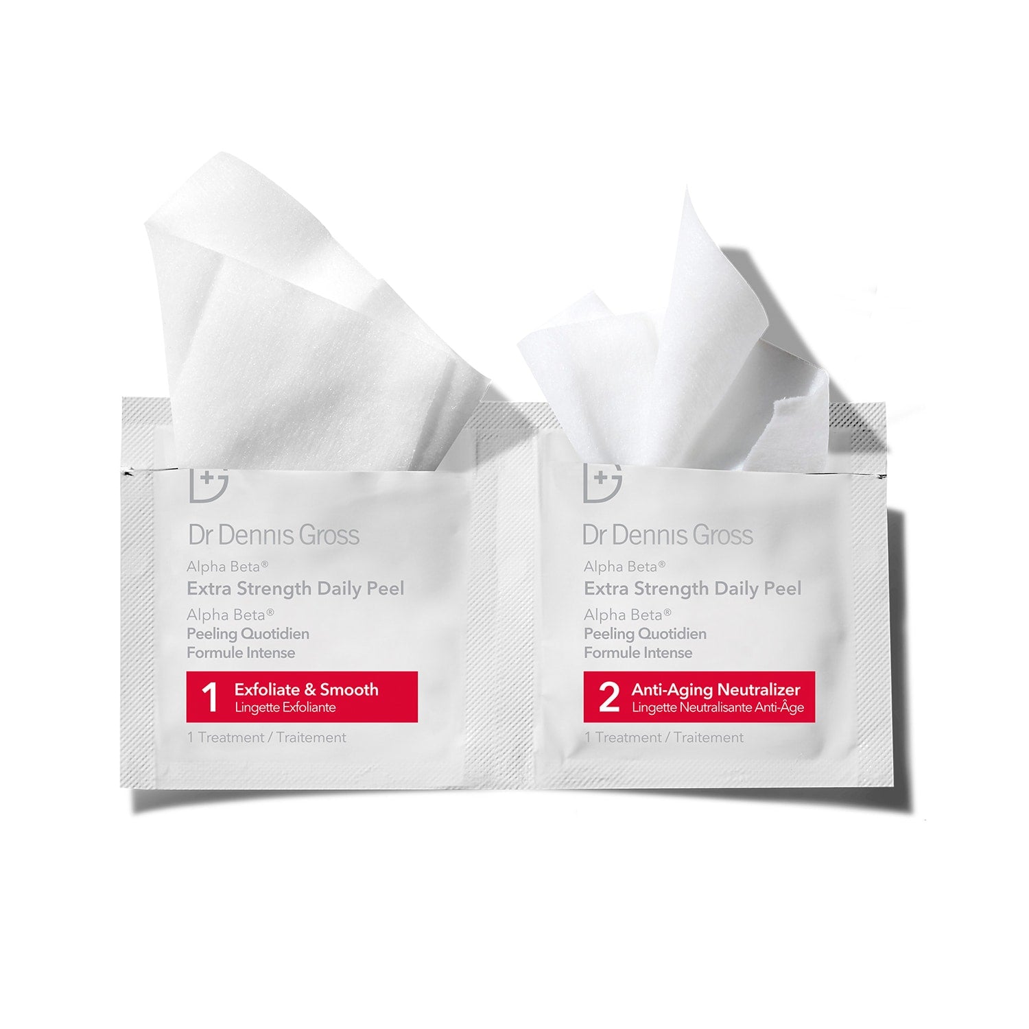 Dr. Dennis Gross Alpha Beta Extra Strength Daily Peel Pads - two-step AHA/BHA peel pads 30 pcs.
