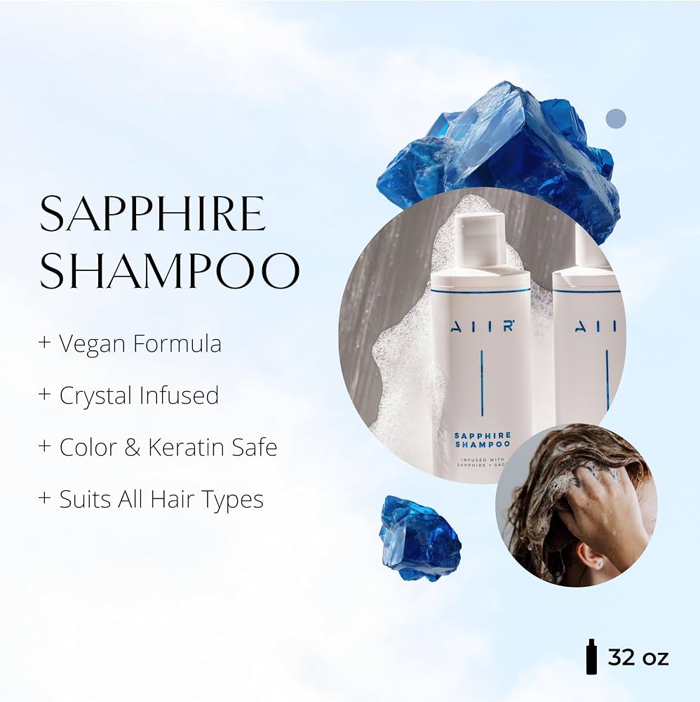 AIIR Professional Sapphire Shampoo - proteinowy szampon Sapphire 227 ml