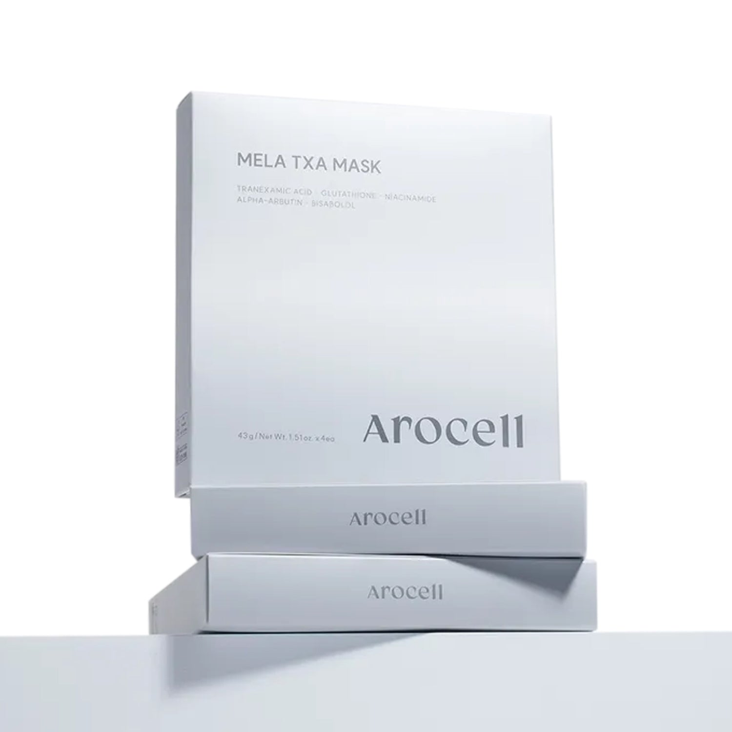 Arocell Mela TXA Mask - rozjaśniająca maska w płachcie z kwasem traneksamowym 43 g