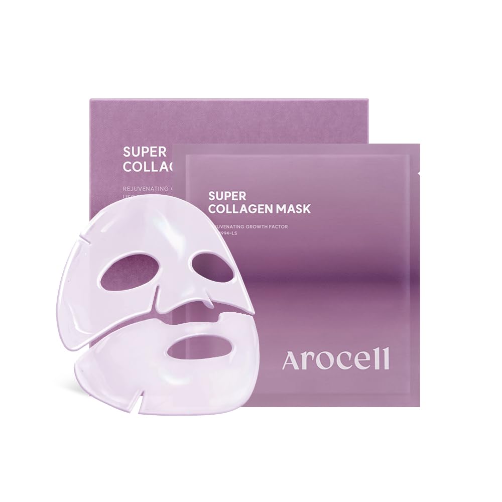 Arocell Super Collagen Mask - ujędrniająca maska w płachcie z kolagenem 43 g