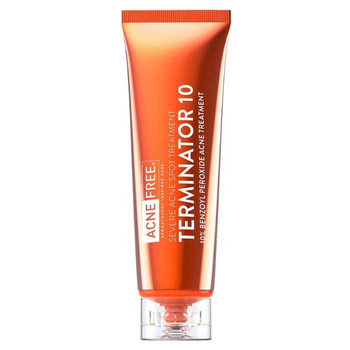 AcneFree Terminator 10 Acne Spot Treatment 10% Benzoyl Peroxide - punktowy preparat na trądzik z nadtlenkiem benzoilu 30 ml