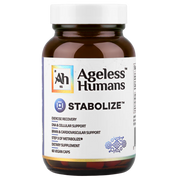 Ageless Humans Stabolize - 60 kaps. suplement diety na nocną regenerację metabolizmu z NMN i 5-HTP 100 g