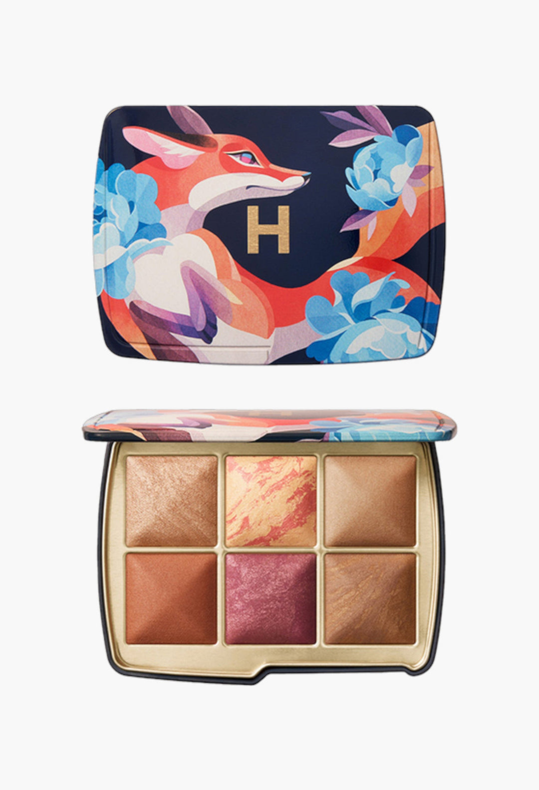 Hourglass Ambient Lighting Edit Unlocked Fox - multi-purpose face palette 8.4 g