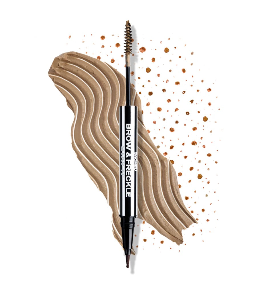 Sacheu Brow & Freckle STAY-N® - dwustronny pisak do brwi i piegów 2 w 1