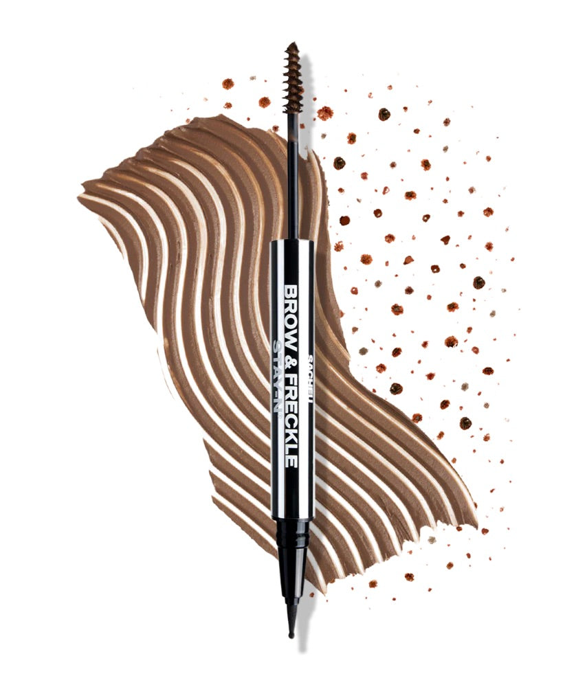 Sacheu Brow & Freckle STAY-N® - dwustronny pisak do brwi i piegów 2 w 1