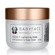 Babyface Vit C Lightening Mask - rozjaśniająca maska w proszku z Kojic Acid i lukrecją 141 ml