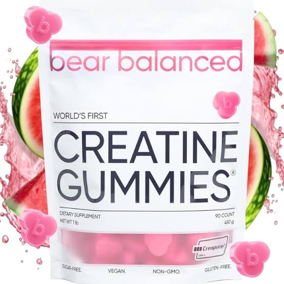Bear Balanced Creatine Gummies Dietary supplement Creatine Gummies Peach Mango 450g