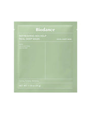 Biodance Refreshing Sea Kelp Real Deep Mask - hydrożelowa maska nocna z 10% ekstraktem z wodorostów 34 g