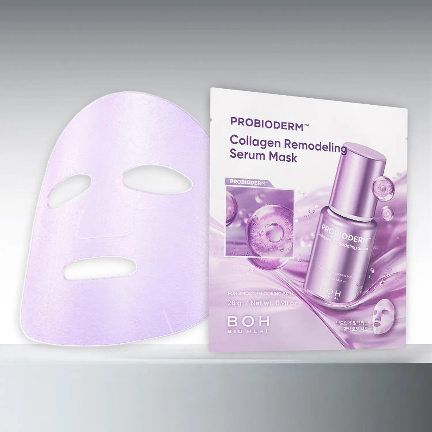 Bioheal BOH Probioderm Collagen Remodelling Serum Mask - ujędrniająca maska w płachcie z kolagenem 28 g
