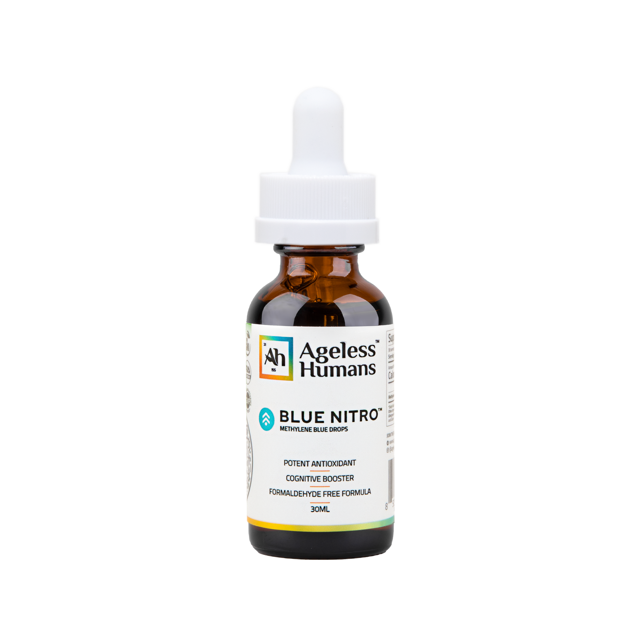 Ageless Humans Blue Nitro Drops