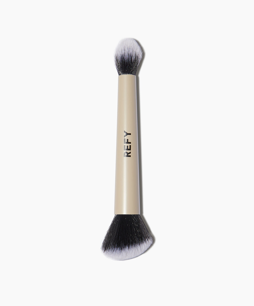 REFY Duo Complexion Brush - dwustronny pędzel do podkładu i korektora z syntetycznych włókien