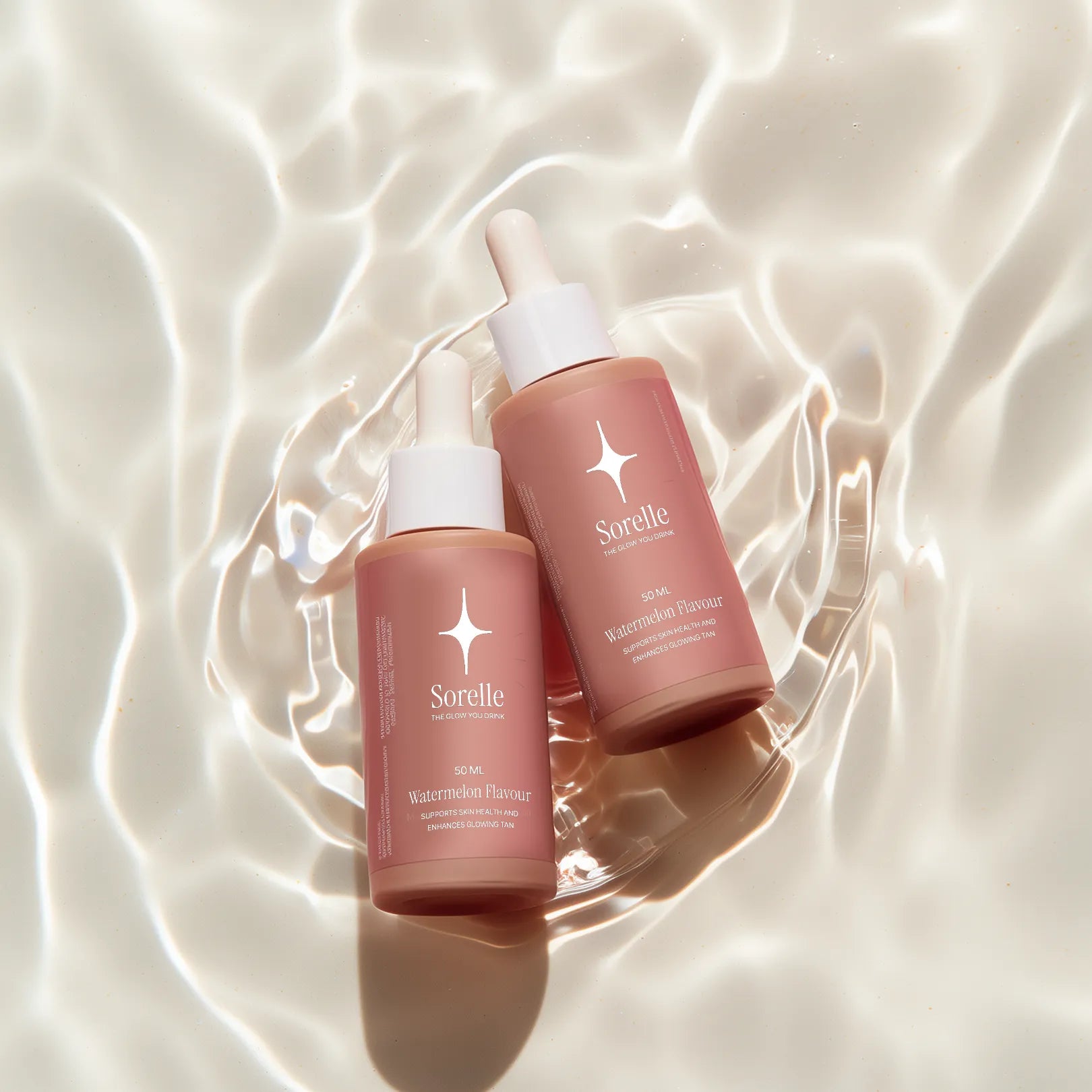 Sorelle The Glow You Drink Suplement Diety w Płynie Arbuz - krople do picia wspierające naturalne opalenie od wewnątrz 50 ml