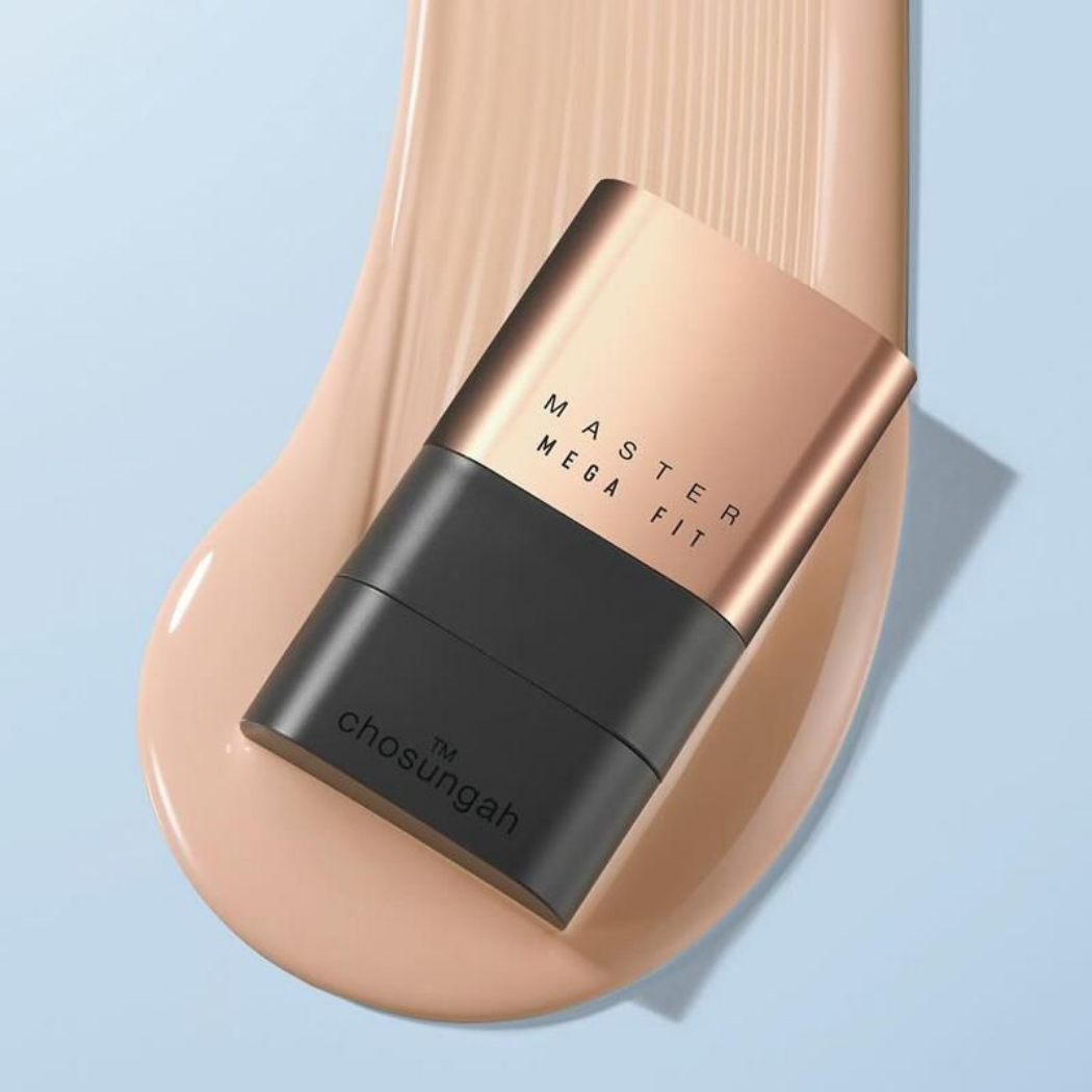 Chosungah 22 Mega Fit Stick Foundation Master - podkład w sztyfcie z pędzelkiem SPF50 16 g