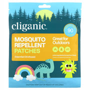Cliganic Mosquito Repellent Patches Positive Vibes - naturalne plastry na komary z olejkiem cytronelowym