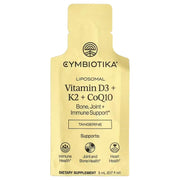Cymbiotika Liposomal Vitamin D3 + K2 + CoQ10 - suplement diety w płynie z technologią liposomalną 5 ml