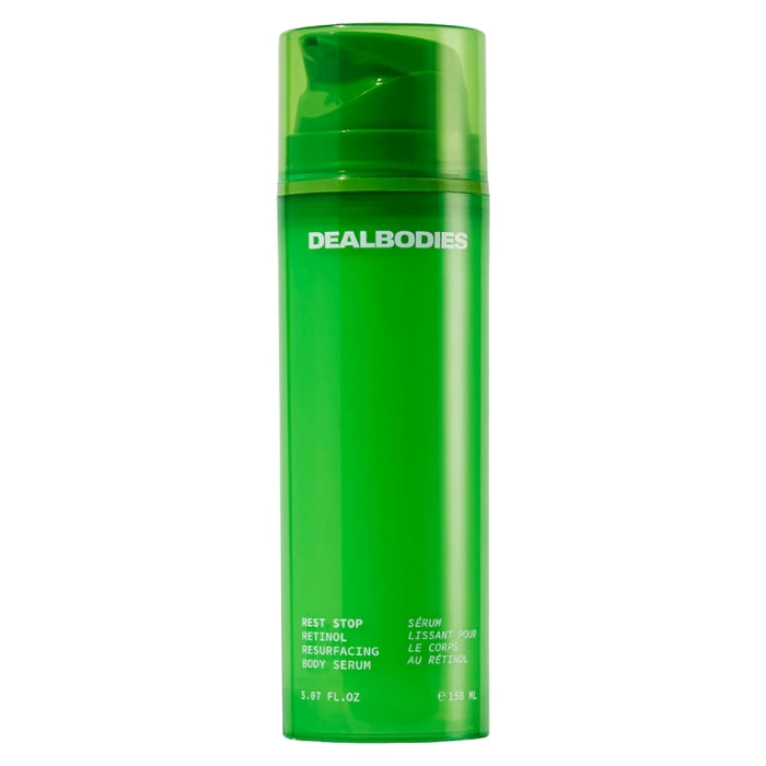 Dealbodies Rest Stop Retinol Resurfacing Body Serum - przeciwstarzeniowe serum do ciała z retinolem i kwasami 150 ml
