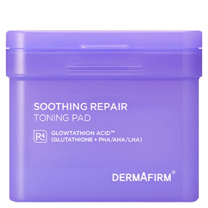Dermafirm Soothing Repair Toning Pad - złuszczająco-rozjaśniające płatki tonizujące z Glutathione PHA/AHA/LHA 180 ml