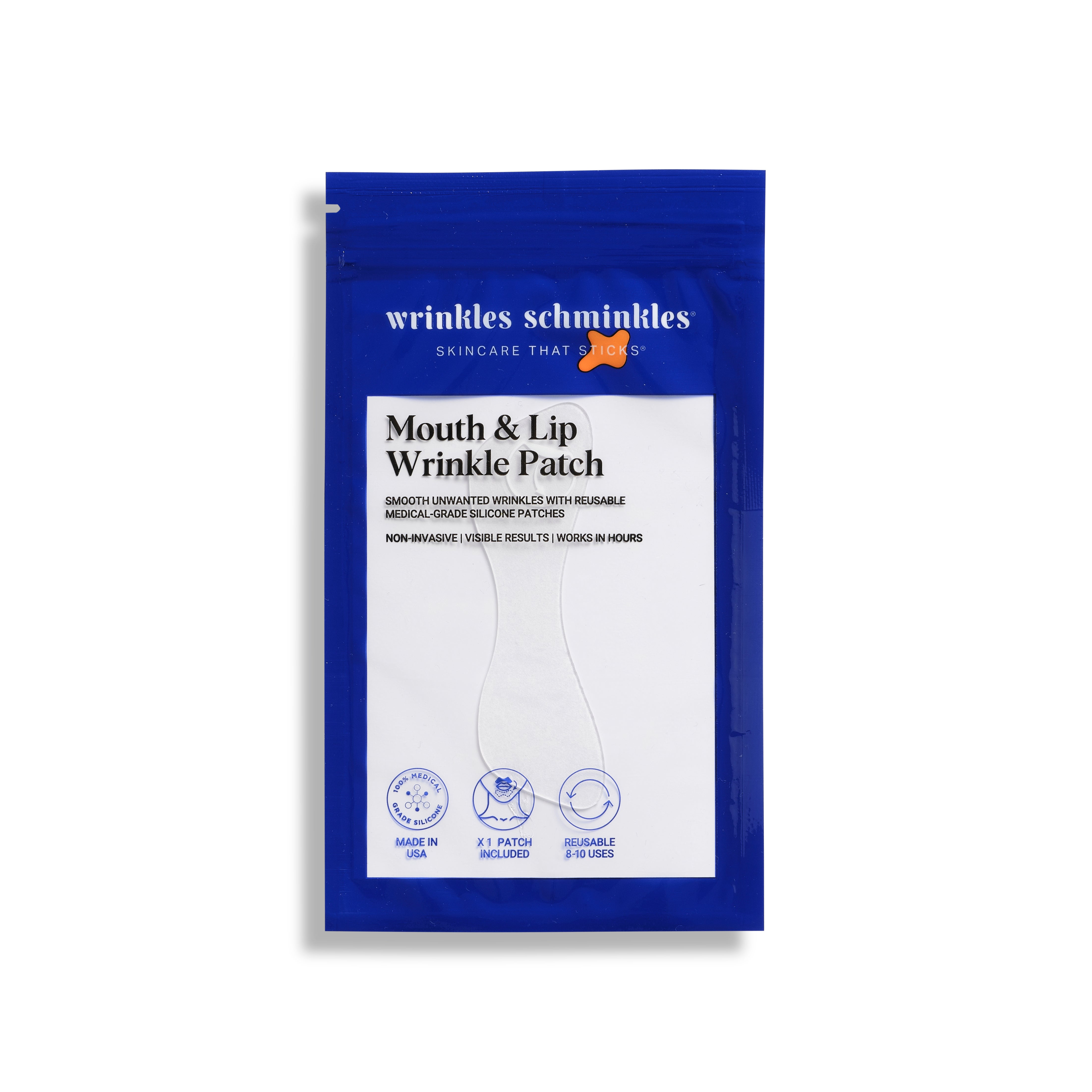 Wrinkles Schminkles Mouth & Lip Smoothing Patches - silikonowe plastry wygładzające zmarszczki wokół ust