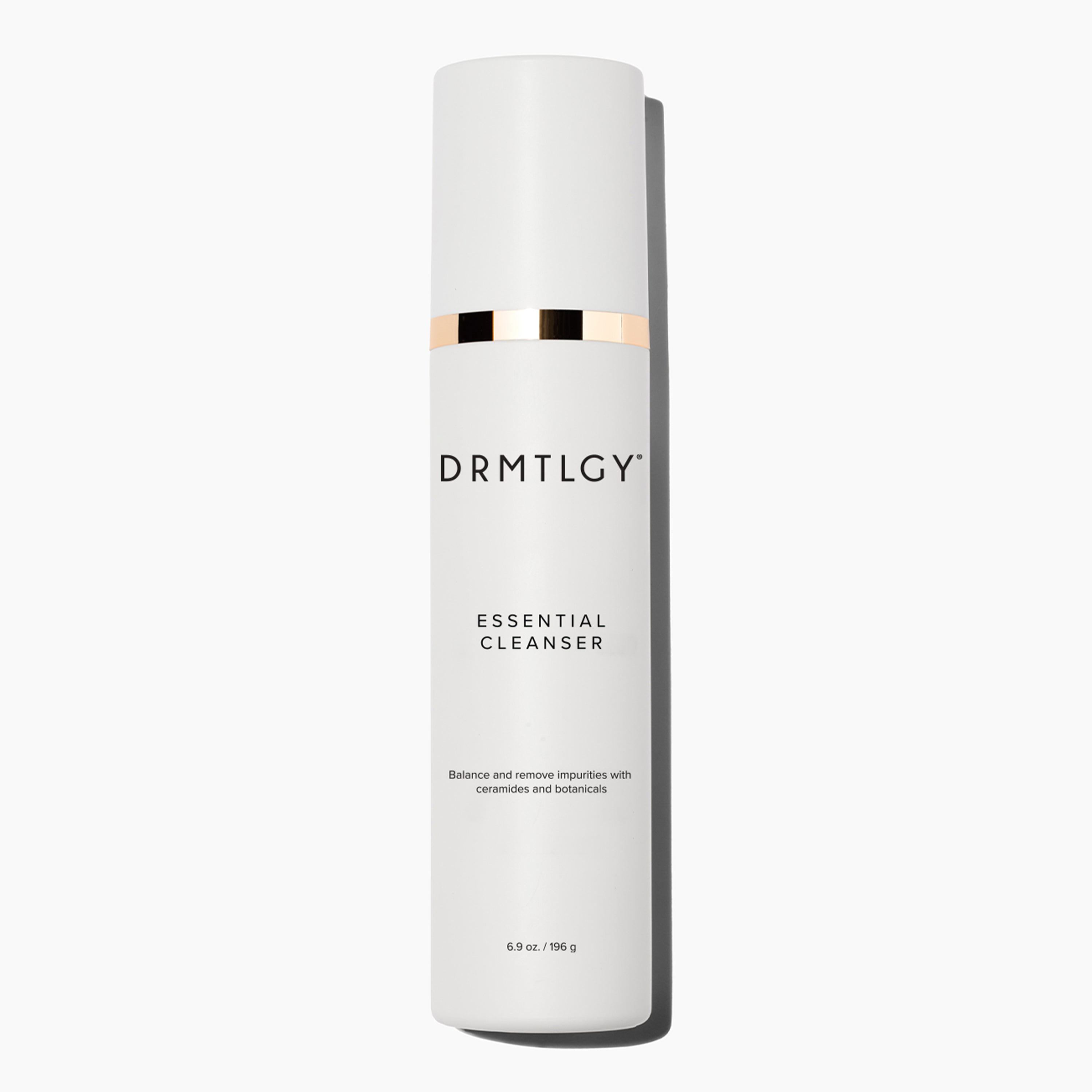 DRMTLGY Essential Cleanser - nawilżający żel do mycia twarzy z kwasem hialuronowym, niacynamidem i ceramidami 196 ml