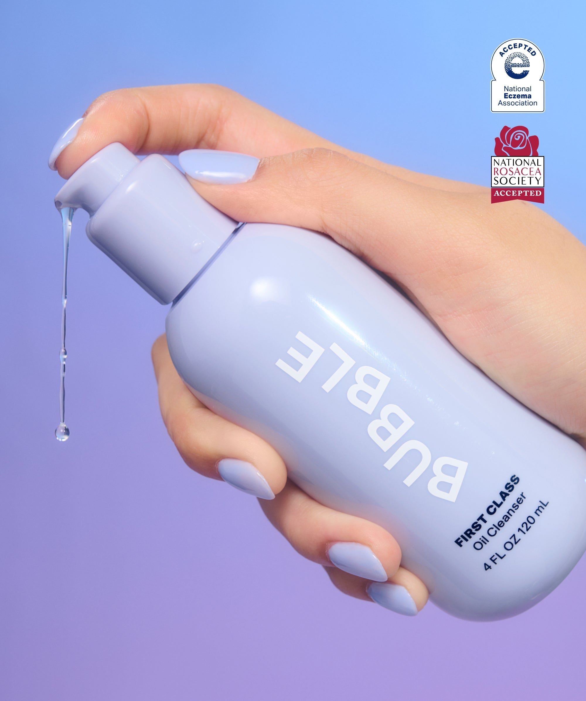 Bubble First Class Oil Cleanser - delikatny olejek do demakijażu z olejem z dzikiej róży 120 ml